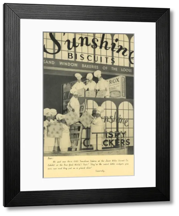 Framed Print : Sunshine Bakers exhibit at Loose Wiles Biscuit Co exhibit Framed Print : Sunshine Bakers exhibit at Loose Wiles Biscuit Co exhibit