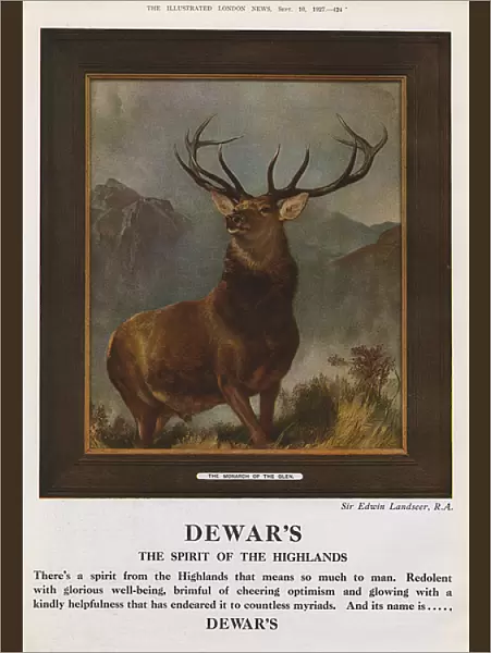 Dewars advert - The Monarch of the Glen