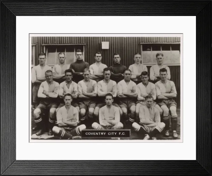 Framed Print : Coventry City FC football team 1936 Framed Print : Coventry City FC football team 1936