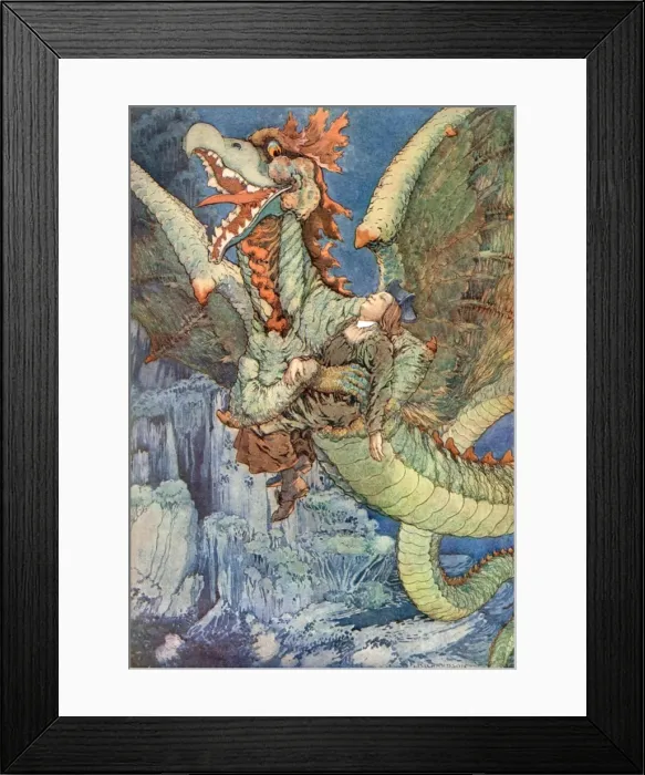 Framed Print : Folklore / Gryphon 1887 Framed Print : Folklore / Gryphon 1887