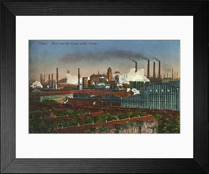 Framed Print : Krupps Works Framed Print : Krupps Works