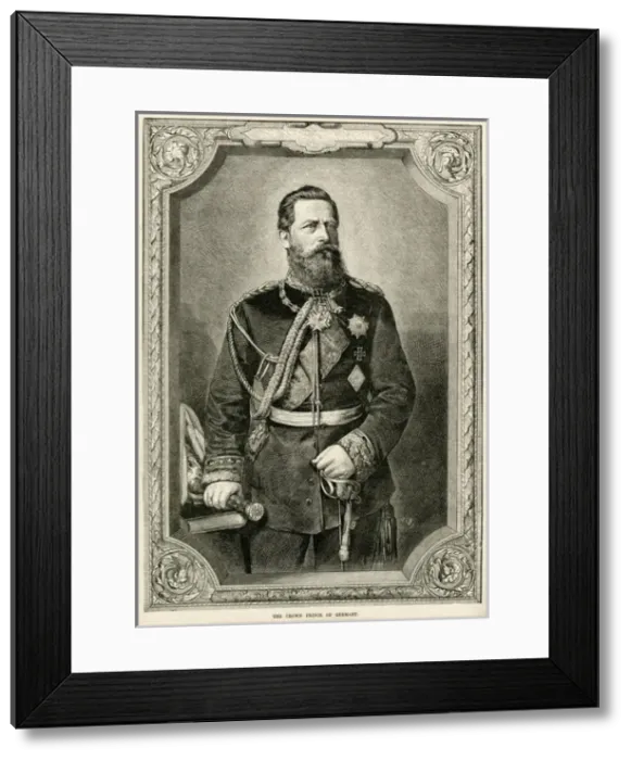 Framed Print : Frederick III, German Emperor Framed Print : Frederick III, German Emperor