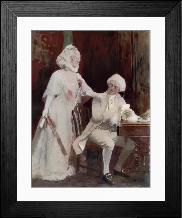 Framed Print : The School for Scandal