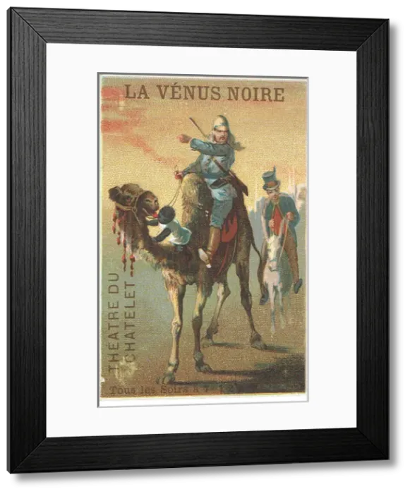 Framed Print : Venus Noire by Adolphe Belot Framed Print : Venus Noire by Adolphe Belot