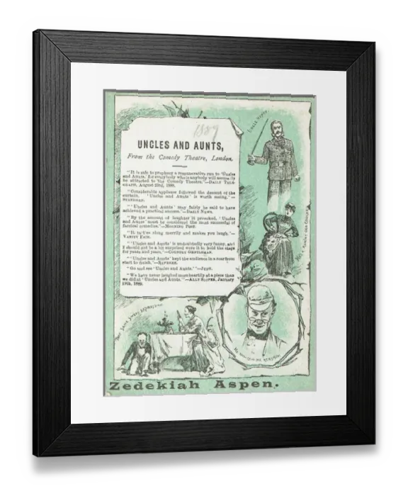 Framed Print : Uncles and Aunts by William Lestocq and Walter Everard Framed Print : Uncles and Aunts by William Lestocq and Walter Everard