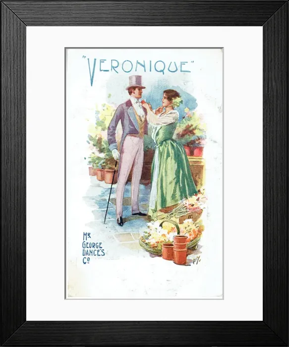 Framed Print : Veronique by Henry Hamilton Framed Print : Veronique by Henry Hamilton