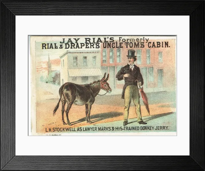Framed Print : Uncle Toms Cabin Framed Print : Uncle Toms Cabin