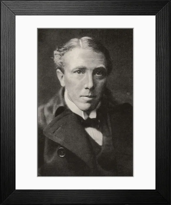Framed Print : A Greeting, sketch by George Belcher in the Tatler Framed Print : A Greeting, sketch by George Belcher in the Tatler