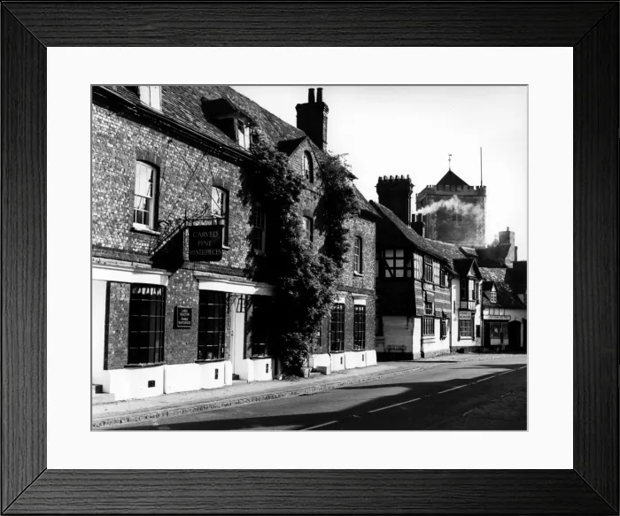 Framed Print : Dorchester, Oxon - High Street Framed Print : Dorchester, Oxon - High Street