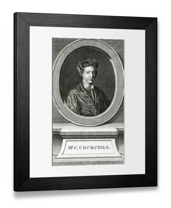 Framed Print : Charles Churchill Framed Print : Charles Churchill