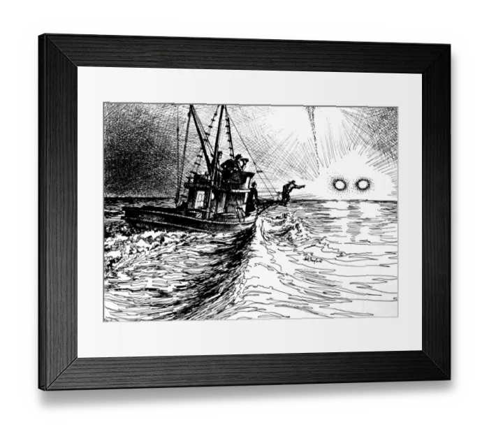 Framed Print : Ufos / Nova Scotia Framed Print : Ufos / Nova Scotia