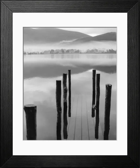 Framed Print : Early morning, Derwentwater, Lake District, Cumbria Framed Print : Early morning, Derwentwater, Lake District, Cumbria