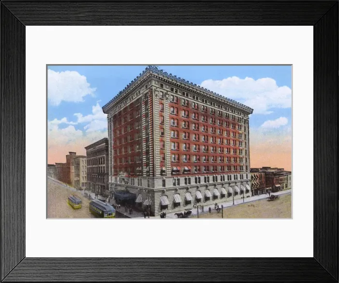 Framed Print : Toledo, Ohio, USA - Hotel Secor Framed Print : Toledo, Ohio, USA - Hotel Secor
