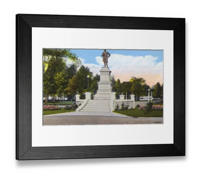 Framed Print : Toledo, Ohio, USA - Steedman Monument, Riverside Park Framed Print : Toledo, Ohio, USA - Steedman Monument, Riverside Park