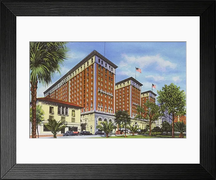 Framed Print : Los Angeles, California - The Biltmore Hotel Framed Print : Los Angeles, California - The Biltmore Hotel