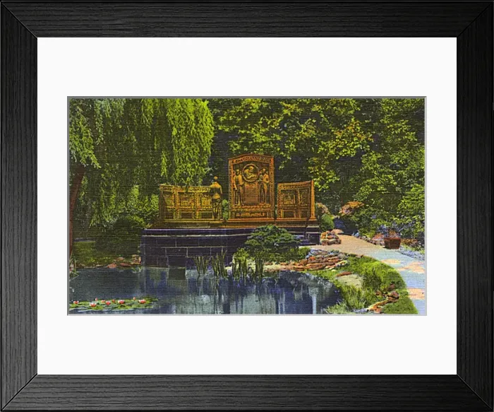 Framed Print : Pittsburgh, Pennsylvania, USA - George Westinghouse Memorial Framed Print : Pittsburgh, Pennsylvania, USA - George Westinghouse Memorial