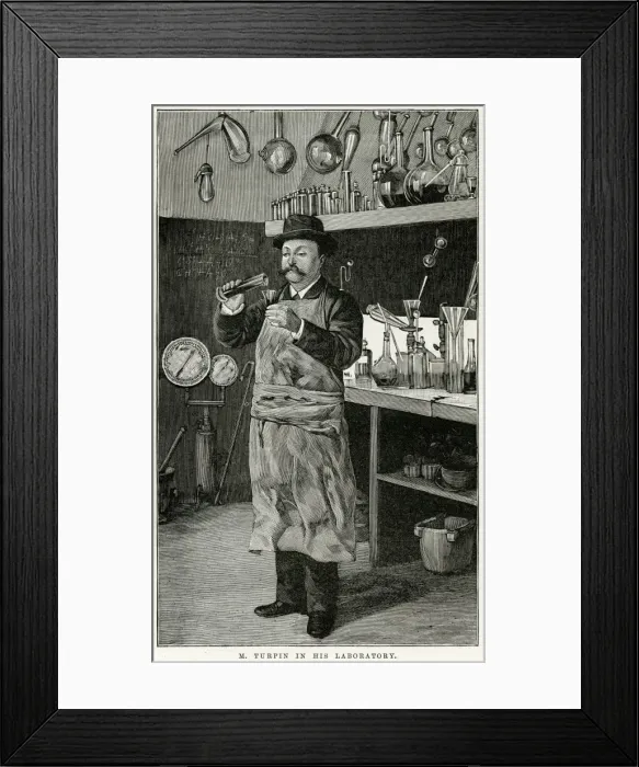 Framed Print : Scientist at work in laboratory(Eugene Turpin) Framed Print : Scientist at work in laboratory(Eugene Turpin)