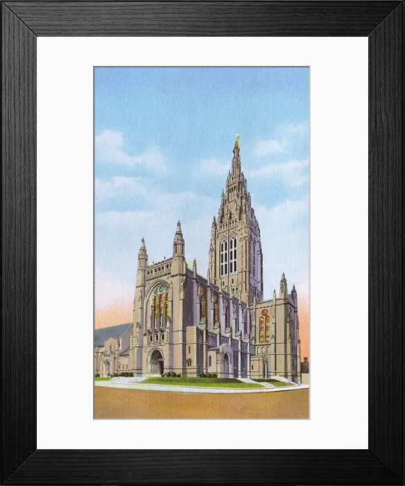 Framed Print : Pittsburgh, Pennsylvania - East Liberty Presbyterian Church Framed Print : Pittsburgh, Pennsylvania - East Liberty Presbyterian Church
