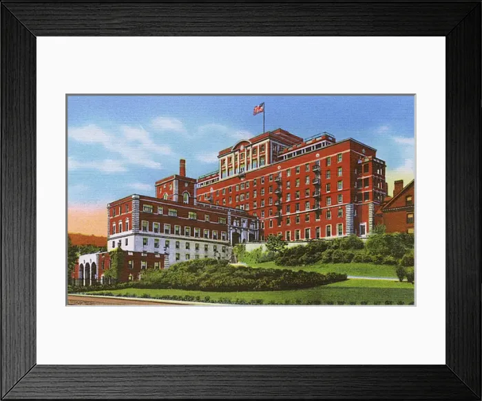 Framed Print : Pittsburgh, Pennsylvania, USA - Montefiore Hospital Framed Print : Pittsburgh, Pennsylvania, USA - Montefiore Hospital
