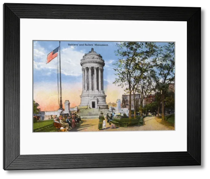Framed Print : New York City, USA - Soldiers and Sailors Monument Framed Print : New York City, USA - Soldiers and Sailors Monument