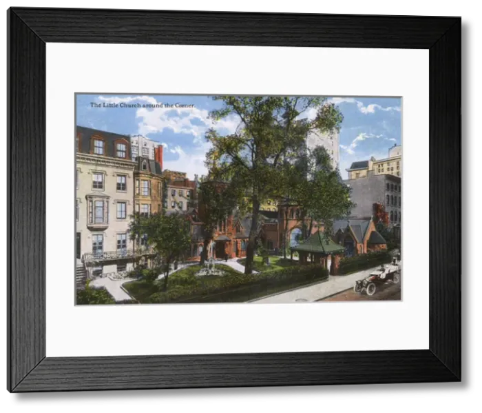 Framed Print : New York City, USA - The Little Church around the corner Framed Print : New York City, USA - The Little Church around the corner