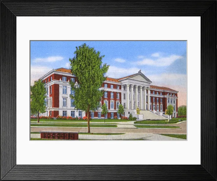 Framed Print : Purdue University, Lafayette, Indiana, USA - Admin Building Framed Print : Purdue University, Lafayette, Indiana, USA - Admin Building