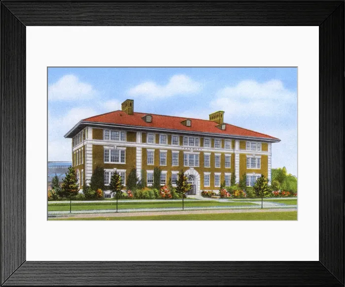 Framed Print : Purdue University, Lafayette, Indiana, Pharmacy Building Framed Print : Purdue University, Lafayette, Indiana, Pharmacy Building