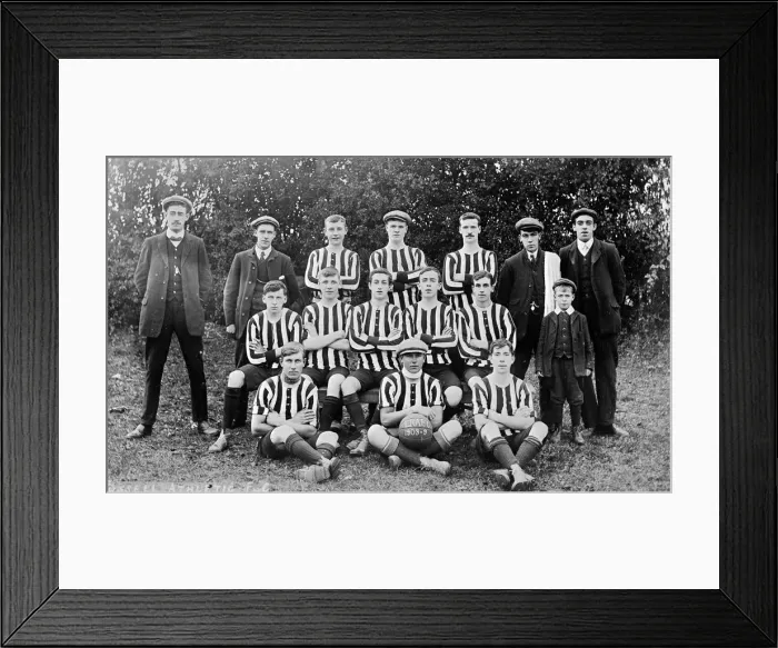 Framed Print : LRA Football Club 1908-1909 Framed Print : LRA Football Club 1908-1909
