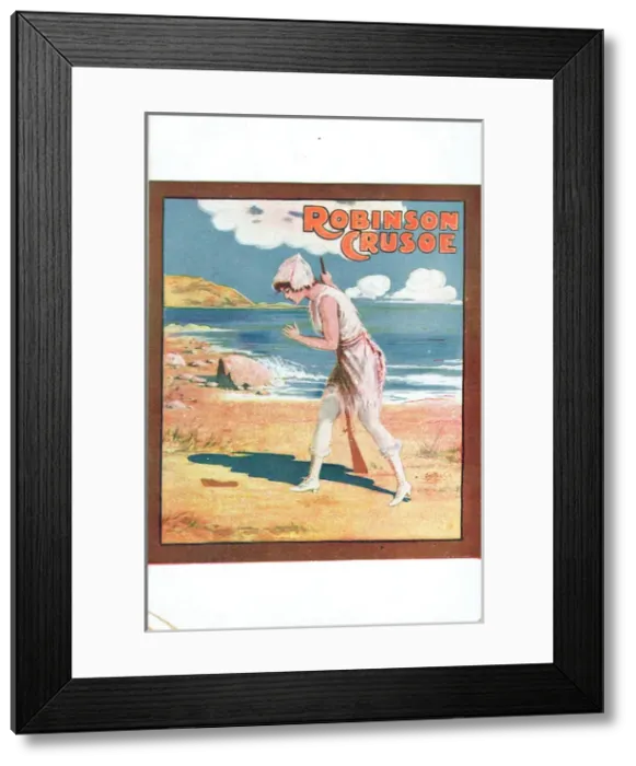 Framed Print : Robinson Crusoe Framed Print : Robinson Crusoe