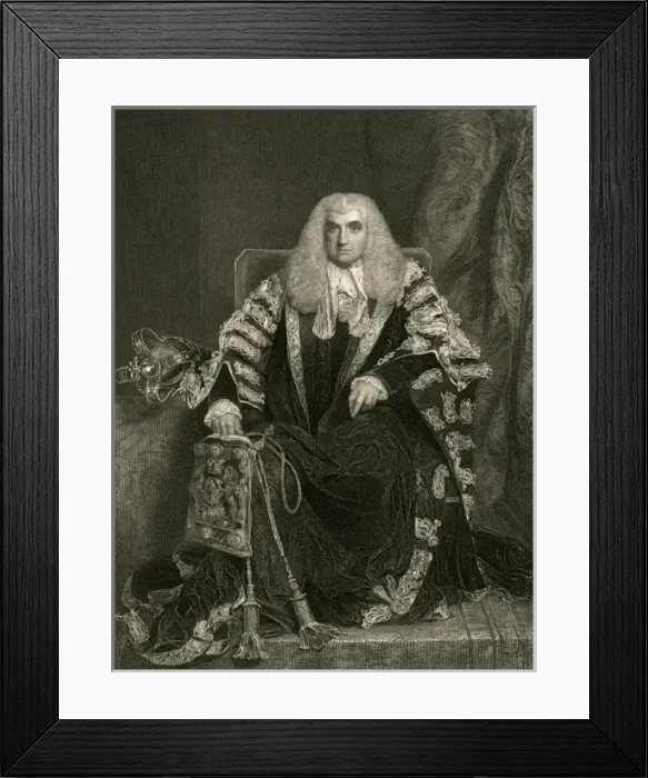 Framed Print : 1st Earl of Eldon Framed Print : 1st Earl of Eldon