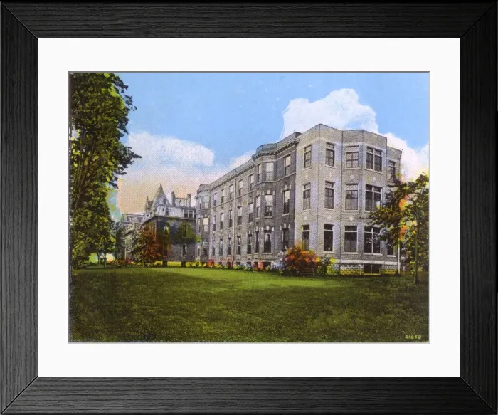 Framed Print : Toledo, Ohio, USA - St Vincent Hospital Framed Print : Toledo, Ohio, USA - St Vincent Hospital