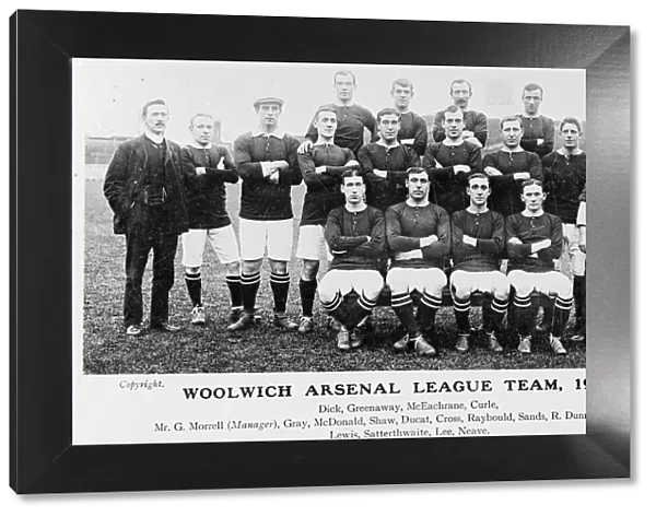 Woolwich Arsenal Football Club team 1908-1909
