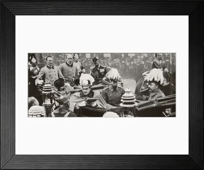 Framed Print : Photograph of King Manuel of Portugal in the Tatler Framed Print : Photograph of King Manuel of Portugal in the Tatler