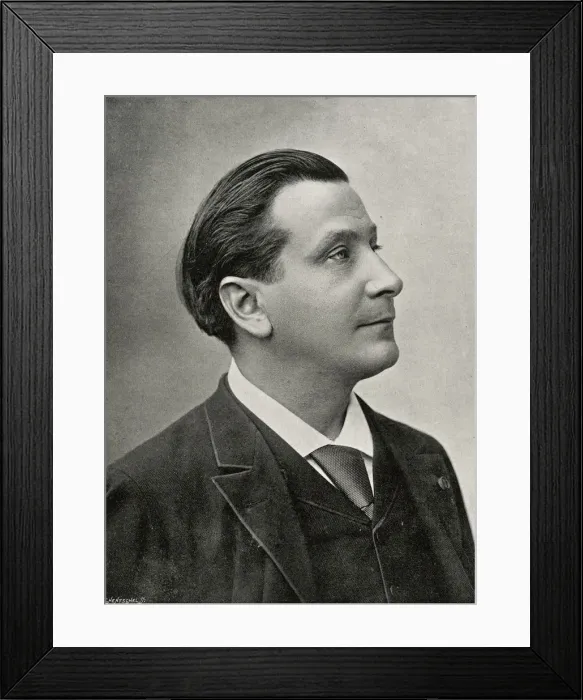 Framed Print : Francois Coppee / Nadar Framed Print : Francois Coppee / Nadar