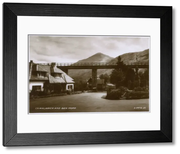 Framed Print : Crianlarich and Ben More, Perthshire, Scotland Framed Print : Crianlarich and Ben More, Perthshire, Scotland