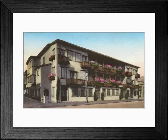Framed Print : Mission Inn, Monterey, California, USA Framed Print : Mission Inn, Monterey, California, USA