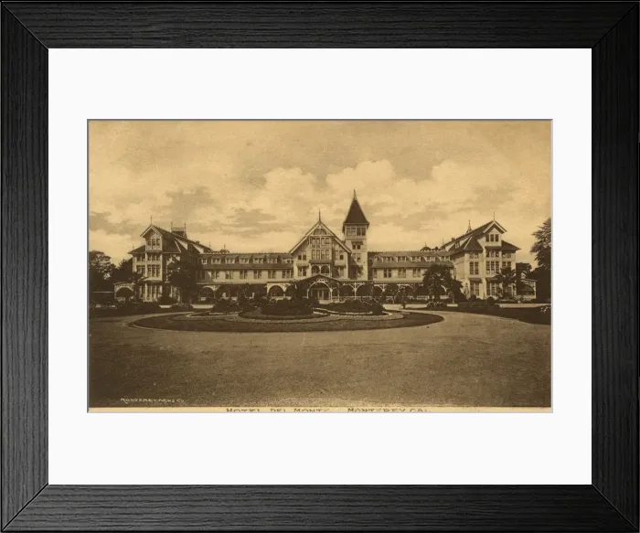 Framed Print : Hotel del Monte, Monterey County, California, USA Framed Print : Hotel del Monte, Monterey County, California, USA