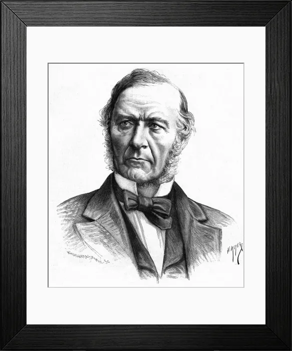 Framed Print : Gladstone / Meyer / 1885 Framed Print : Gladstone / Meyer / 1885