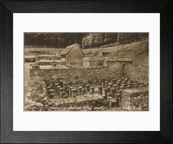 Framed Print : Chedworth Roman Villa, Gloucestershire Framed Print : Chedworth Roman Villa, Gloucestershire