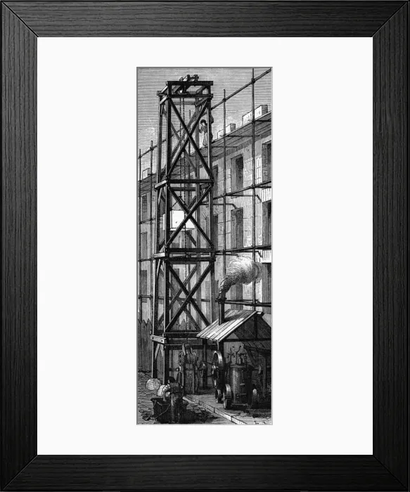 Framed Print : Buildings / Construction Framed Print : Buildings / Construction