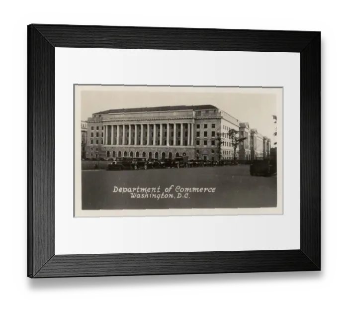 Framed Print : Washington DC, USA - Department of Commerce Framed Print : Washington DC, USA - Department of Commerce