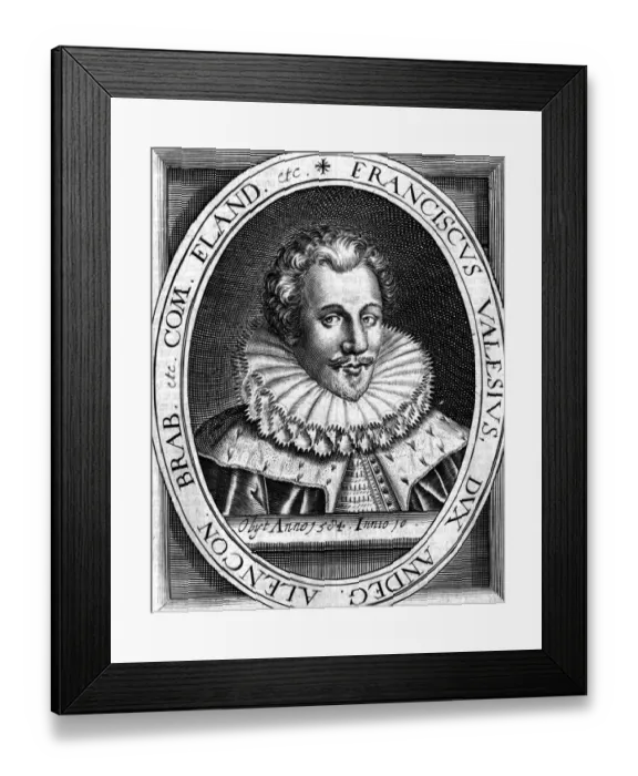 Framed Print : Duke of Alencon  /  Jacobson
