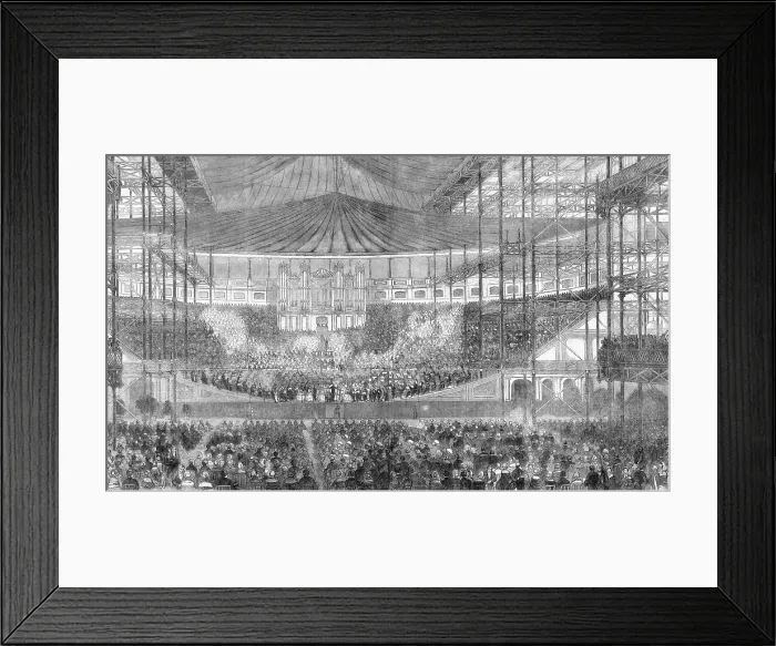 Framed Print : Handel Crystal Palace Framed Print : Handel Crystal Palace