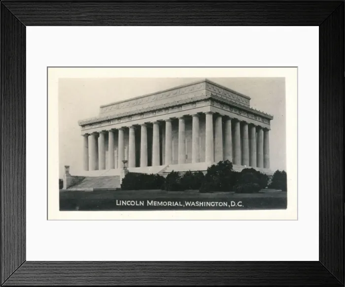 Framed Print : Washington DC, USA - The Lincoln Memorial Framed Print : Washington DC, USA - The Lincoln Memorial