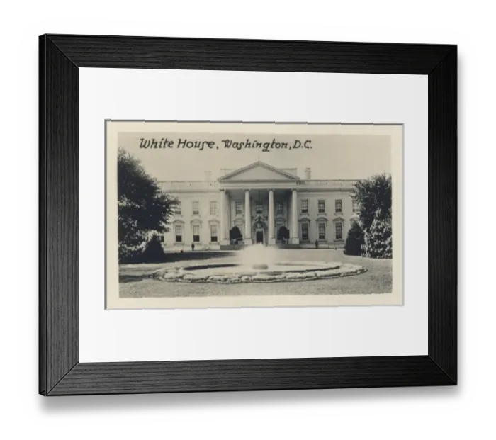 Framed Print : Washington DC, USA - The White House Framed Print : Washington DC, USA - The White House