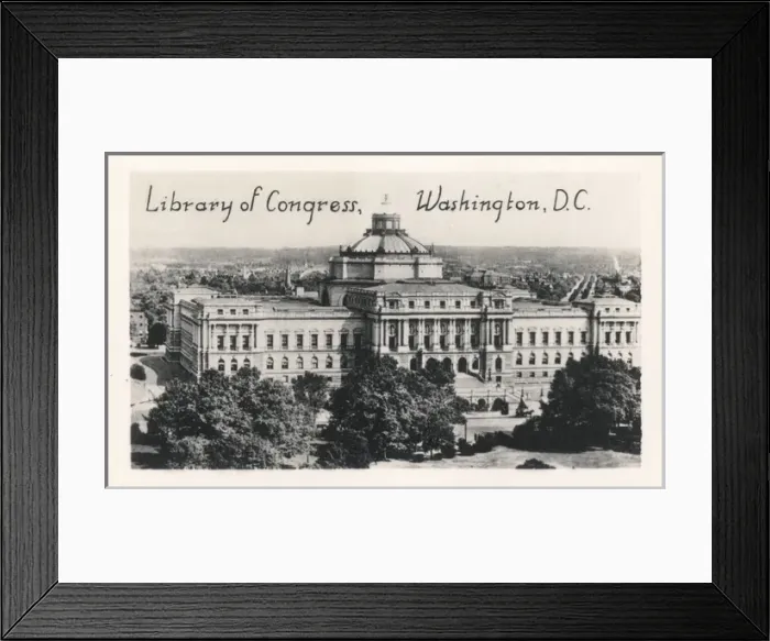 Framed Print : Washington DC, USA - Library of Congress Framed Print : Washington DC, USA - Library of Congress