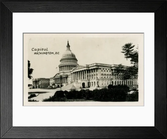 Framed Print : Washington DC, USA - The Capitol Framed Print : Washington DC, USA - The Capitol
