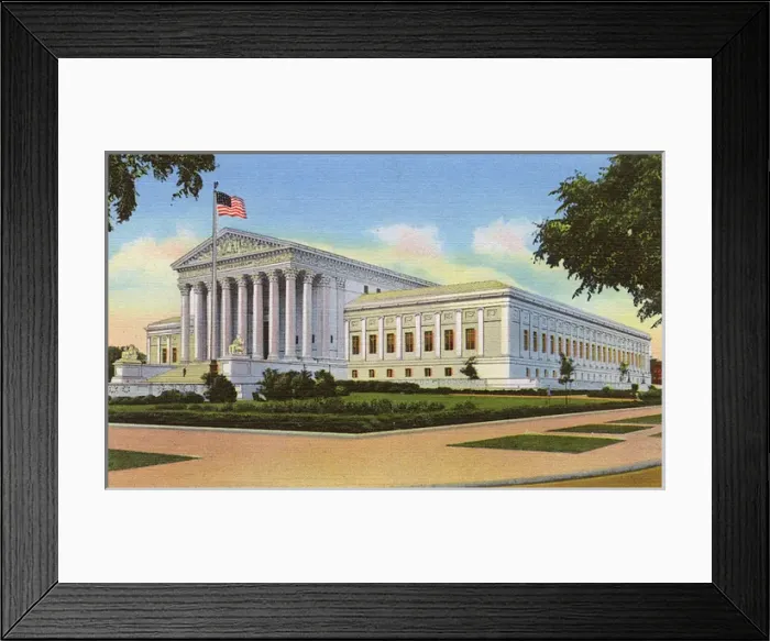 Framed Print : Washington DC, USA - United States Supreme Court Framed Print : Washington DC, USA - United States Supreme Court