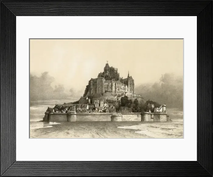 Framed Print : France / Mont St Michel Framed Print : France / Mont St Michel