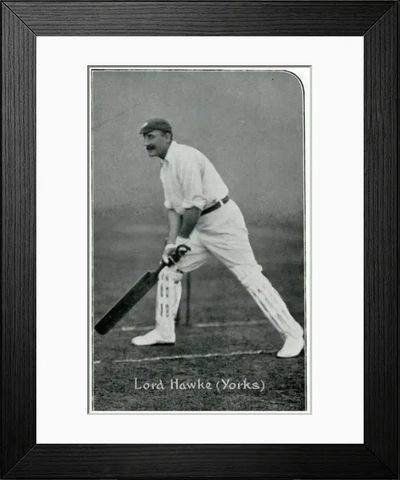 Framed Print : Hawke - Cricketer Framed Print : Hawke - Cricketer
